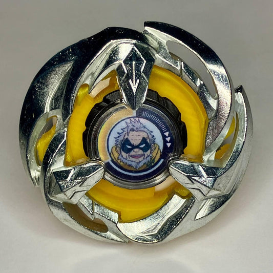 Beyblade X | Gran Torino (0-60GF) | Dual-Spin | 3D Print | PLA+ | Stainless Steel Metal