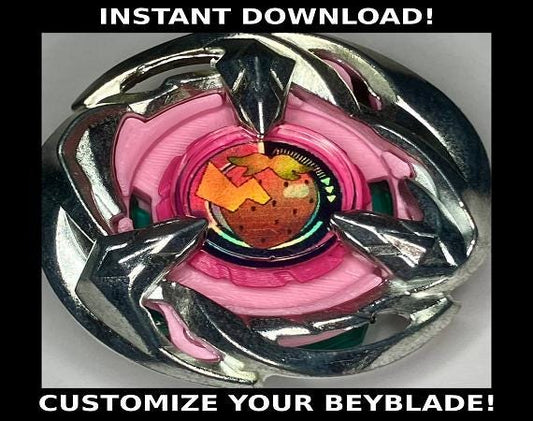 Beyblade X | Gale Wyvern | Blade Insert STL | Instant Download for 3D-Printing Customs