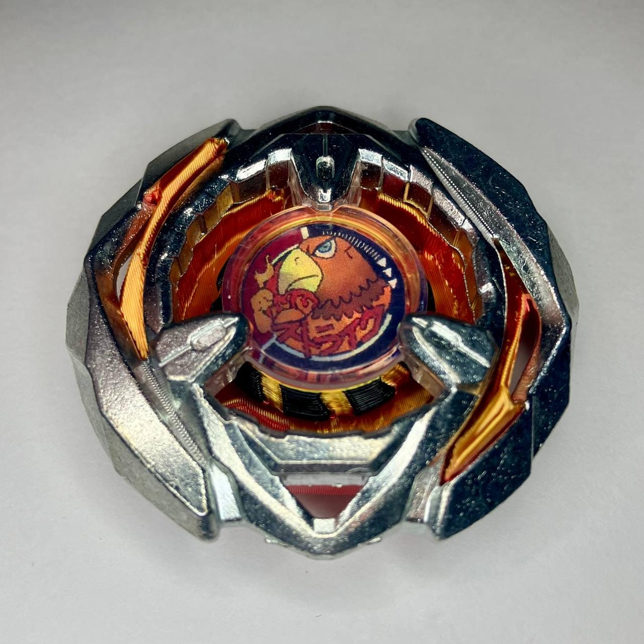 Beyblade X | Strike Hawk (Manga Recolor) (4-80LF) | Dual-Spin | 3D Print | PLA+ | Stainless Steel Metal