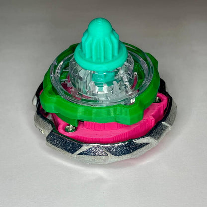 Beyblade X | ANIME Collection | Dual-Spin | 3D Print | PLA+ | Stainless Steel Metal