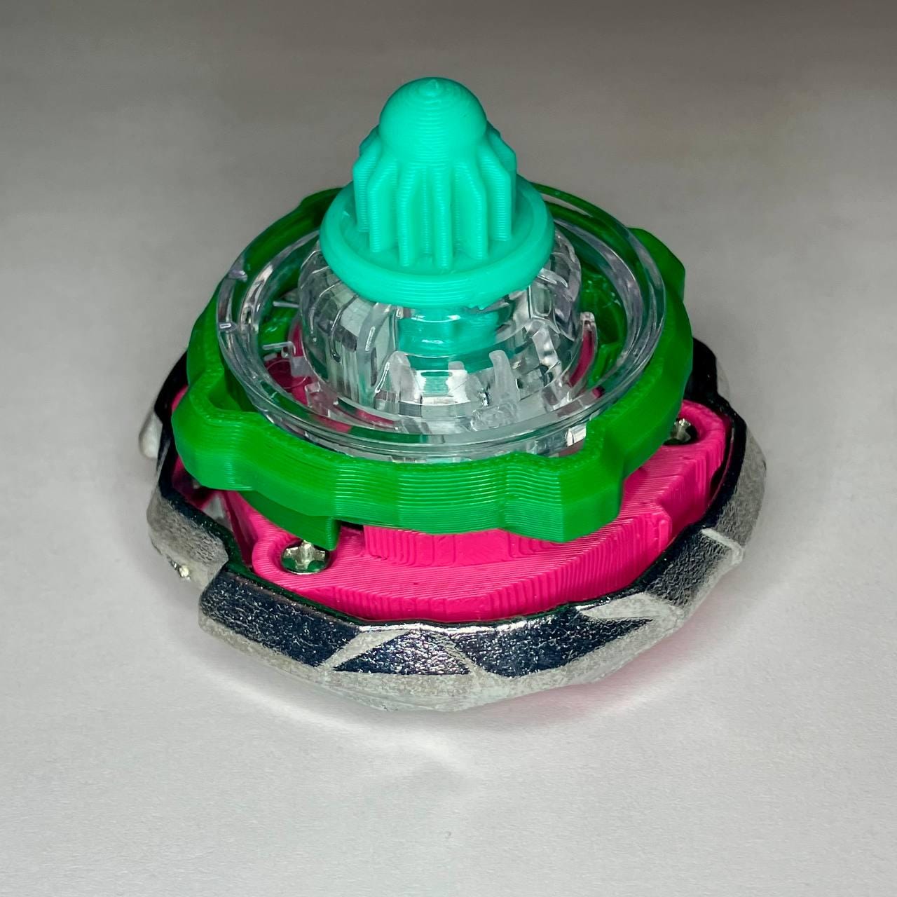 Beyblade X | Arrow Wizard (4-80B) | Dual-Spin | 3D Print | PLA+ | Stainless Steel Metal