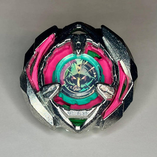 Beyblade X | Arrow Wizard (4-80B) | Dual-Spin | 3D Print | PLA+ | Stainless Steel Metal