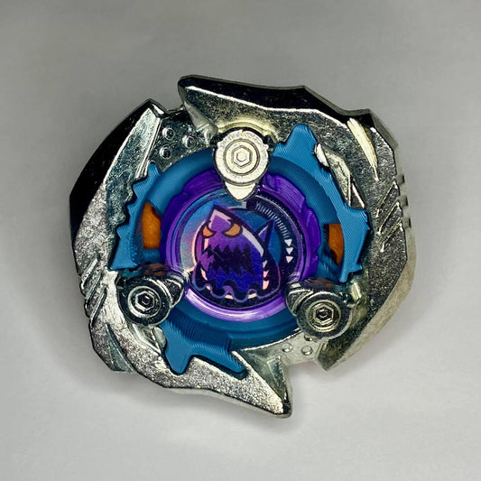 Beyblade X | Keel Shark (3-60LF) | Dual-Spin | 3D Print | PLA+ | Stainless Steel Metal