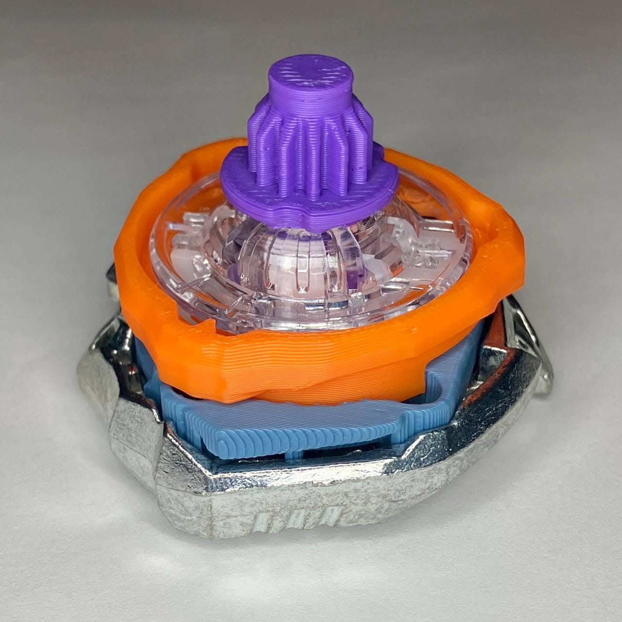 Beyblade X | Keel Shark (3-60LF) | Dual-Spin | 3D Print | PLA+ | Stainless Steel Metal