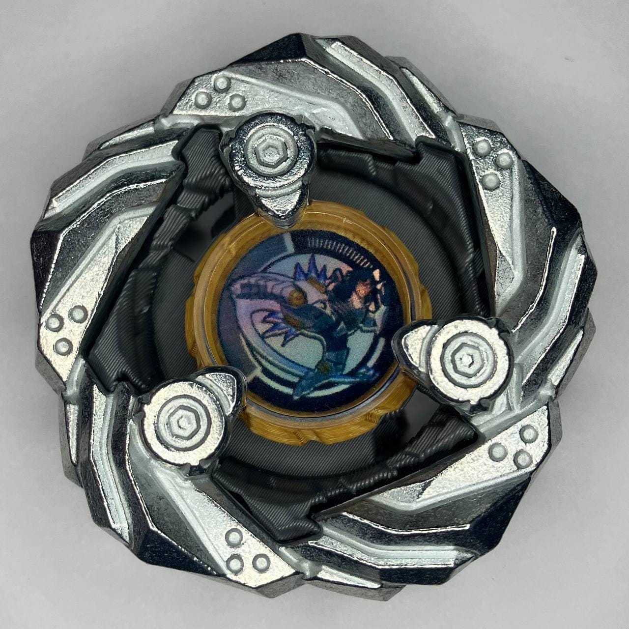 Beyblade X | Ingenium (7-60DLR) | Dual-Spin | 3D Print | PLA+ | Stainless Steel Metal