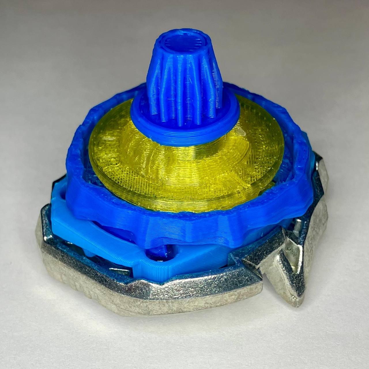 Beyblade X | XONE Collection | Dual-Spin | 3D Print | PLA+ | Stainless Steel Metal