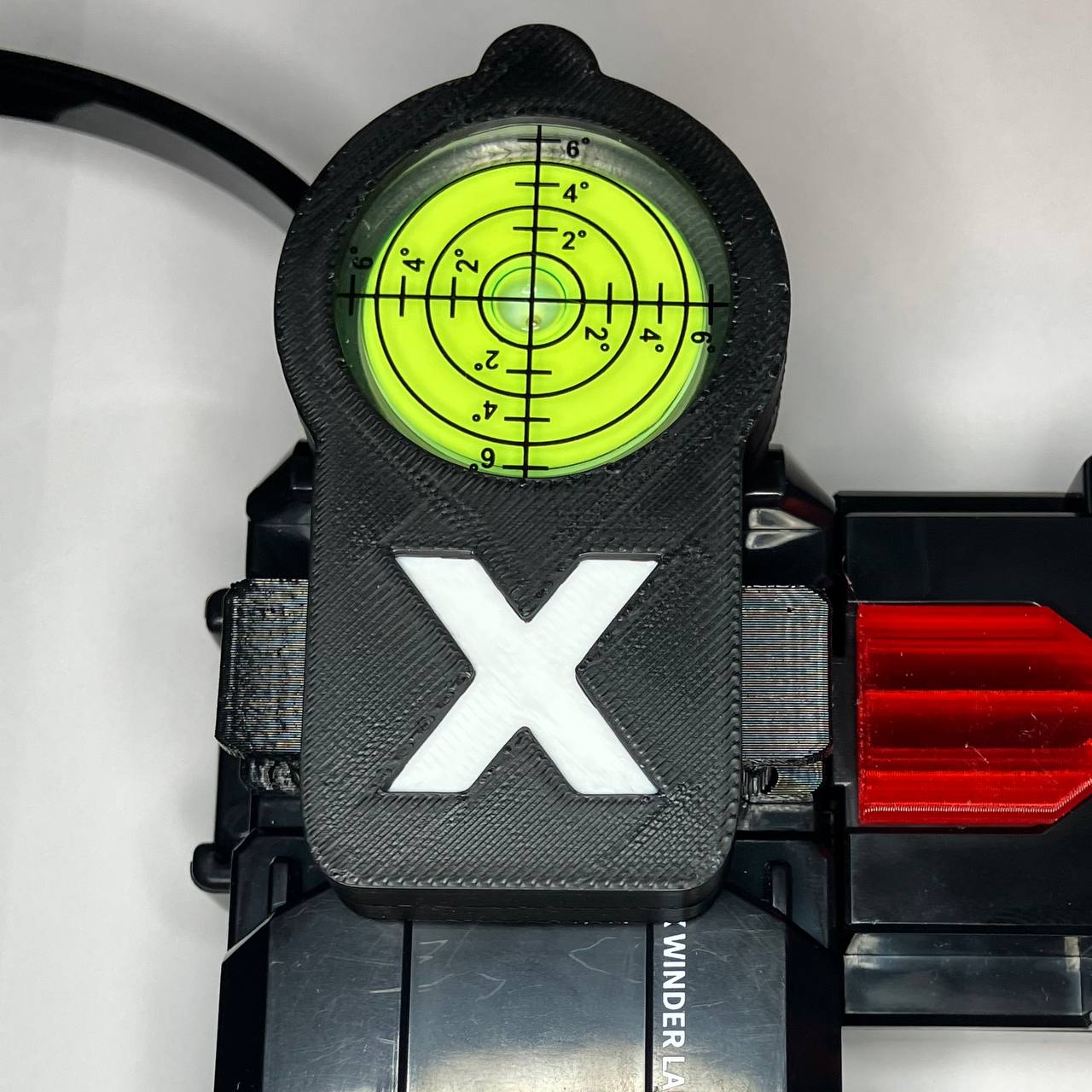 Beyblade X | Bullseye Launcher Level | 3D Print | PLA+ TPU