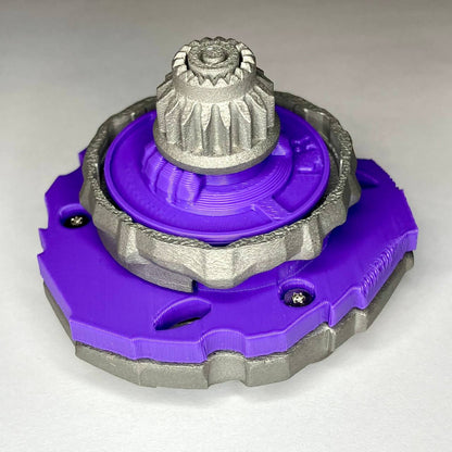 Beyblade X | Grave Wyvern (9-60 L) | Doble giro | Impresión 3D | Metal de acero inoxidable