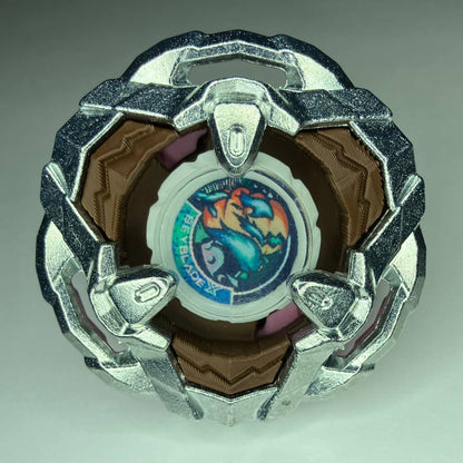 Beyblade X | Custom Blade | Dual-Spin | 3D Print | PLA+ | Stainless Steel Metal