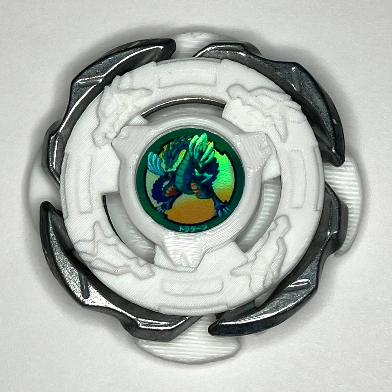 Beyblade CX | BAKUTEN-REMAKES | Dual-Spin | 3D Print | PLA+ | AUTHENTIC METAL