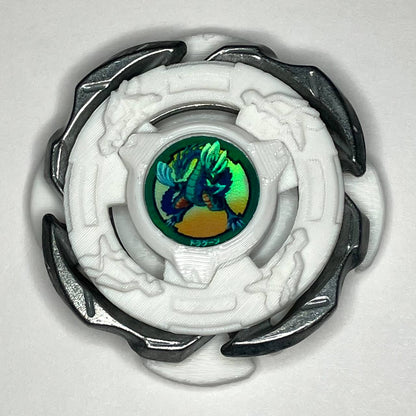Beyblade CX | BAKUTEN-REMAKES | Dual-Spin | 3D Print | PLA+ | AUTHENTIC METAL