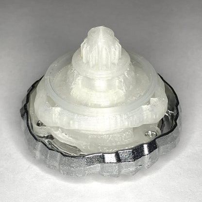 Beyblade X | PROTOTYPE Collection | Dual-Spin | 3D Print | PLA+ | Stainless Steel Metal