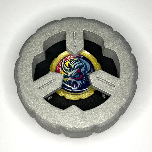 Beyblade X | Steel Bull (0-60DR) | Dual-Spin | 3D Print | Stainless Steel Metal | Aluminum Zinc