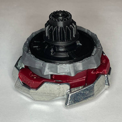 Beyblade X | Colección MHA | Doble giro | Impresión 3D | PLA+ | Metal de acero inoxidable