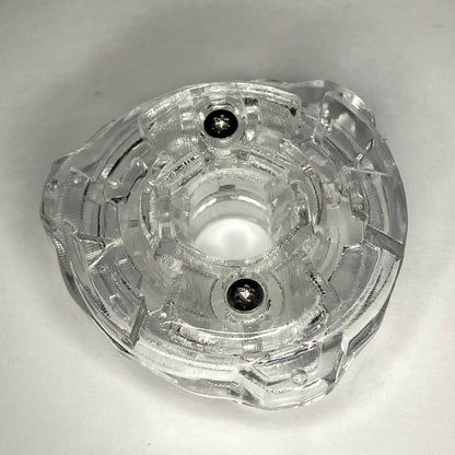 Beyblade X | Crystal Helm Knight (3-80N) | Doble giro | Resina transparente