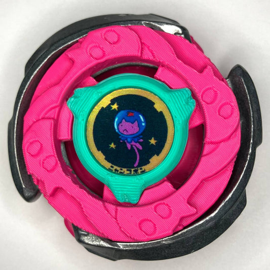 Beyblade CX | BAKUTEN-REMAKES | Dual-Spin | 3D Print | PLA+ | AUTHENTIC METAL