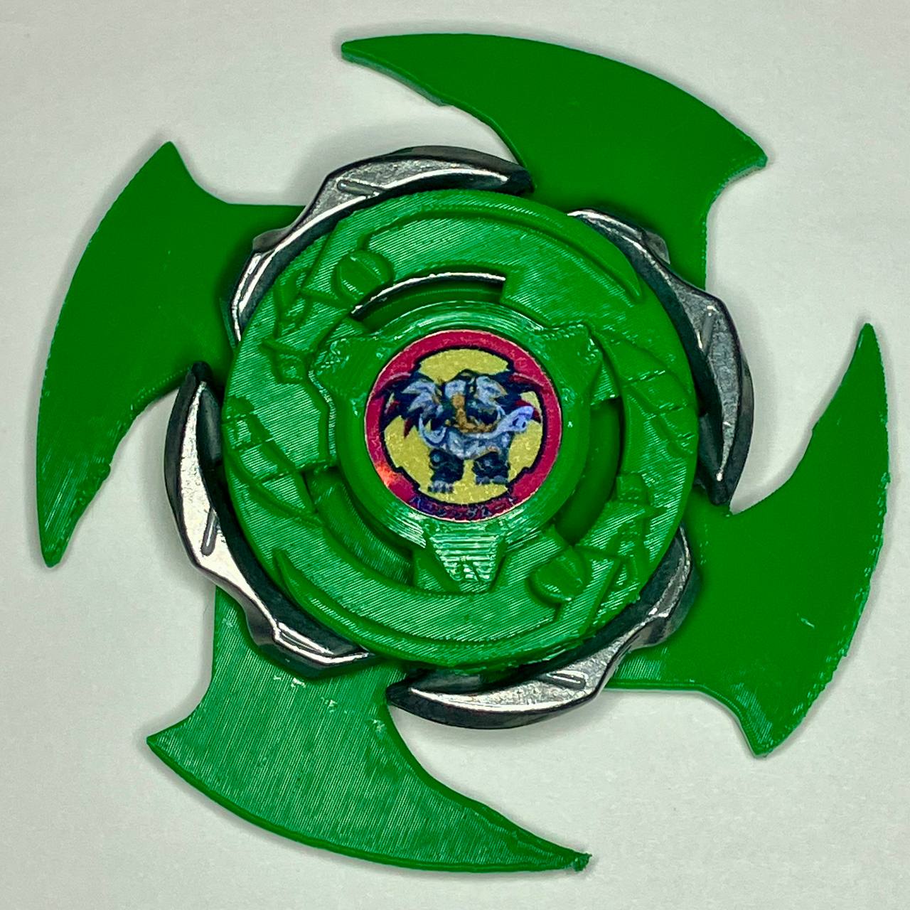 Beyblade CX | BAKUTEN-RETOOLS | Dual-Spin | 3D Print | PLA+ | AUTHENTIC METAL