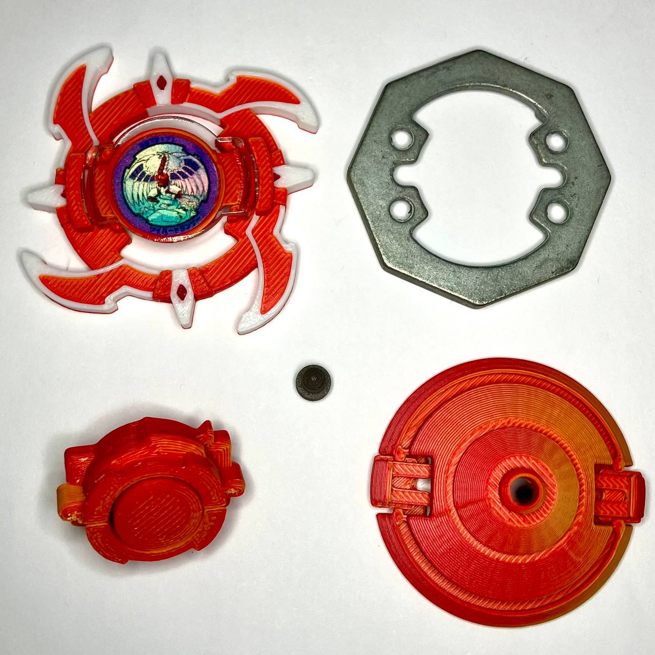 Beyblade Cyber Dranzer Prototype | 3D Print | PLA+ | Bakuten