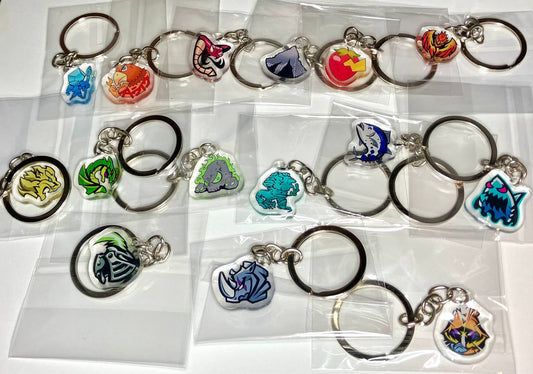 Beyblade X | Llaveros acrílicos | Doble cara | Colgante holográfico personalizado