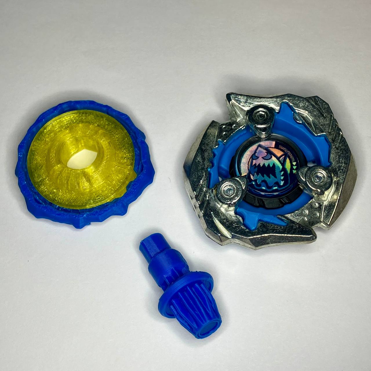 Beyblade X | XONE Collection | Dual-Spin | 3D Print | PLA+ | Stainless Steel Metal