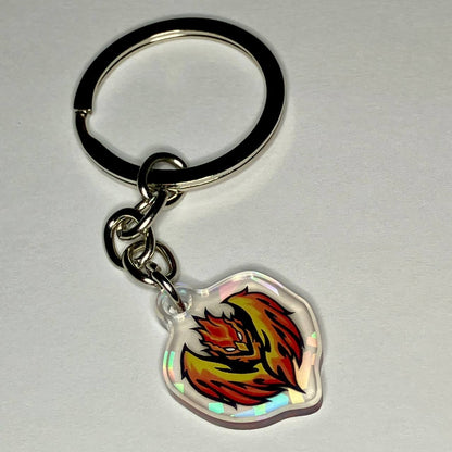 Beyblade X | Porte-clés en acrylique | Double face | Pendentif holographique personnalisé