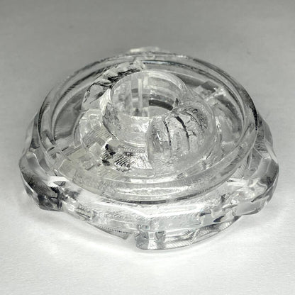 Beyblade X | Crystal Helm Knight (3-80N) | Doble giro | Resina transparente
