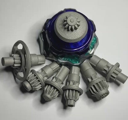 Beyblade X | Pick Your Replacement Bit! | Aluminum Metal | Lightweight