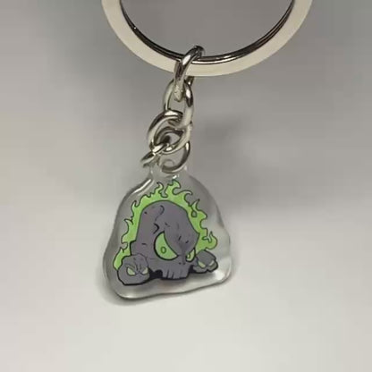 Beyblade X | Porte-clés en acrylique | Double face | Pendentif holographique personnalisé